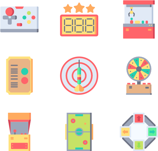 Arcade Center (600x564), Png Download