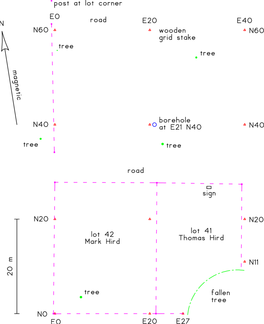 The Area Of Survey At Fort Frederica (850x1044), Png Download