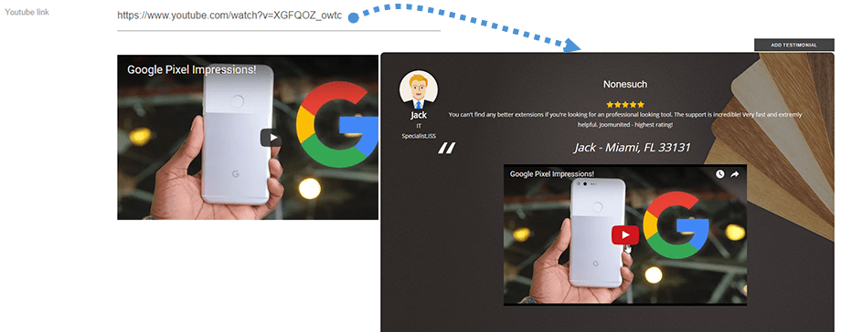 Youtube-testimonial (920x364), Png Download