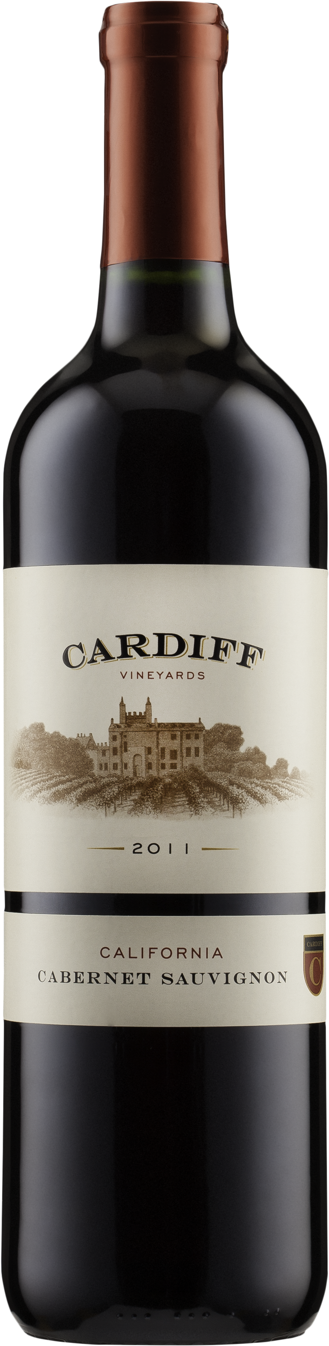 Cardiff Cabernet Bottle Shot (1000x3333), Png Download