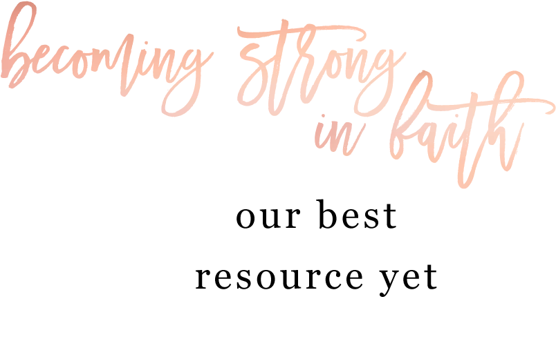 Becoming Strong In Faith (906x602), Png Download