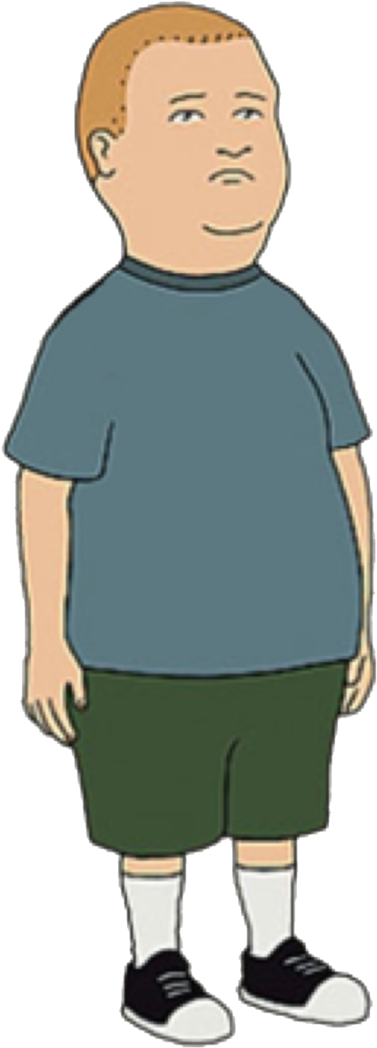 Bobby Hill Png (618x1294), Png Download