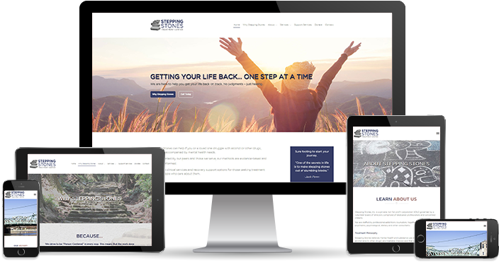Stepping Stones Treatment (785x420), Png Download