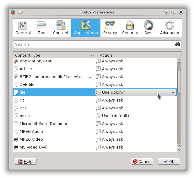 The Ff Will Ask The Default Application And Later The (643x593), Png Download