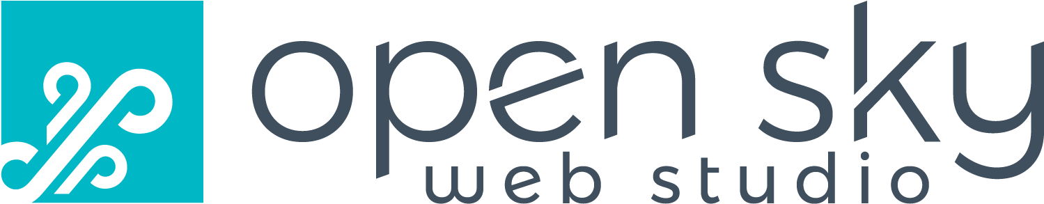 Open Sky Web Studios (1526x321), Png Download