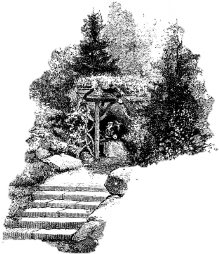 From A Description Of The New York Central Park (774x853), Png Download