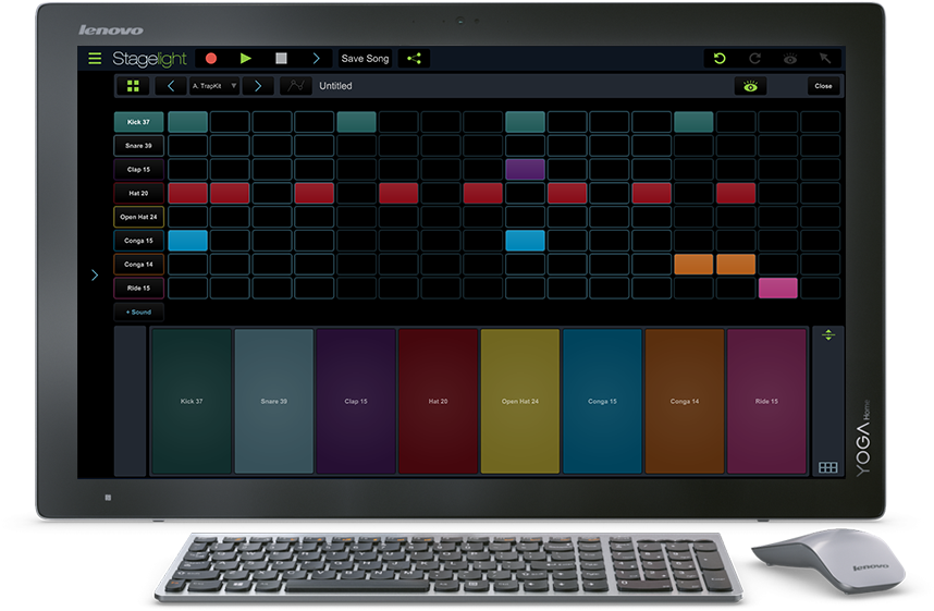 Amazon - Com - Stagelight - Core Edition - Audio And - Lenovo All-in-one Computer Yoga Home 900-27ibu (f0bm0000us) (1000x630), Png Download