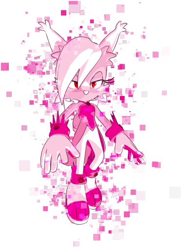 Overclocked Nicole The Lynx (500x573), Png Download