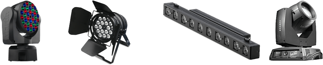 Event Lighting - Clay Paky Sharpy - W/ Lamp And Omega Brackets (c61375) (1200x400), Png Download