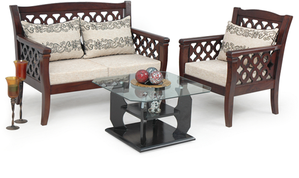 Diningroom Furniture - Sofa Set Nurjahan Furniture (588x445), Png Download