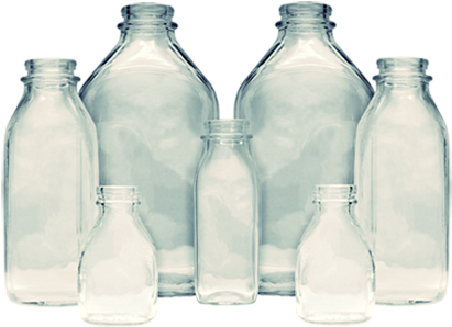 Stanpac Offers Wholesale Glass Milk Bottles Contact - Glass Milk Bottle (449x300), Png Download