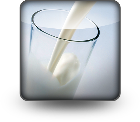 Glass Of Milk Png Download - Milk (458x399), Png Download