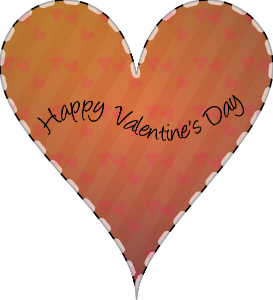 Vector Valentine - Luscious Layers - Heart (547x600), Png Download