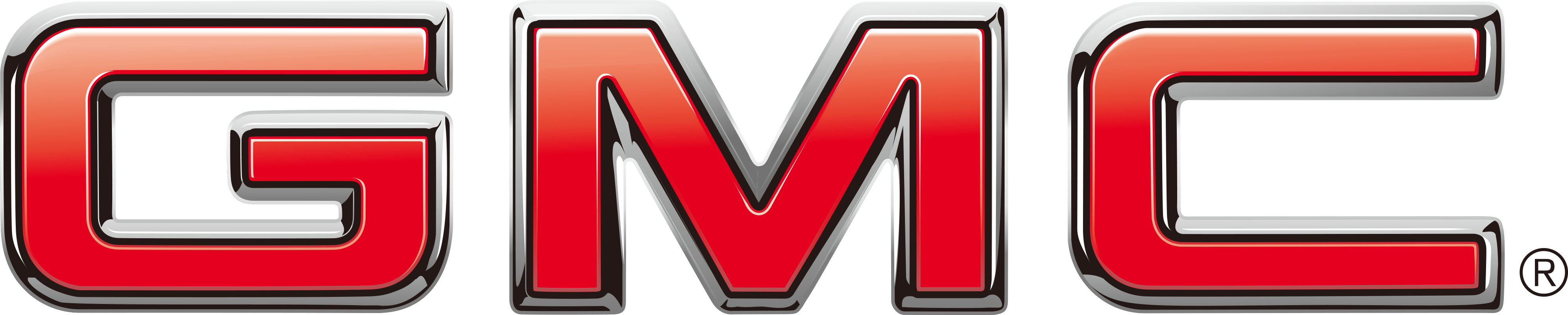 Gmc Car Logo - Cadillac Buick Gmc Logo (3980x800), Png Download
