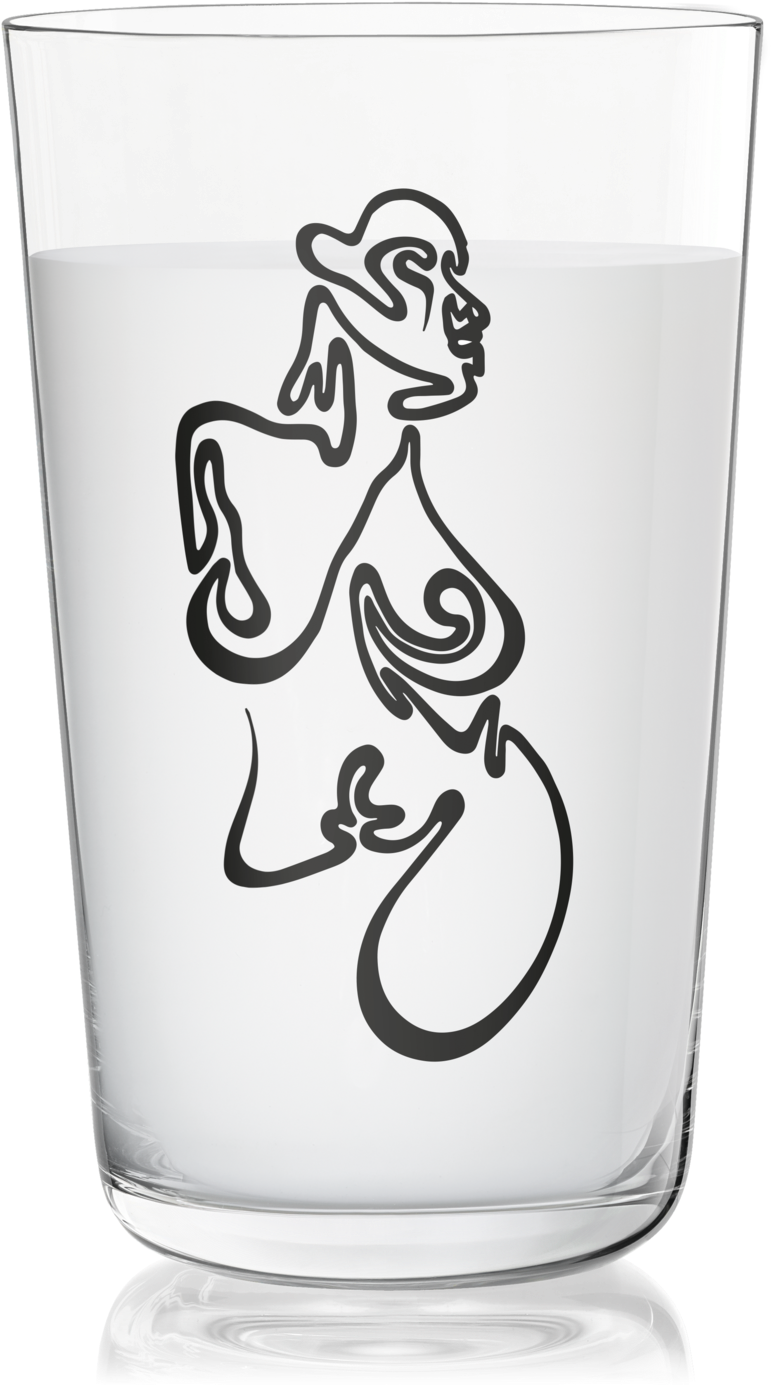 Milk By Mark Andrew Webber - Milk Glas Mark Andrew Webber (1219x2048), Png Download