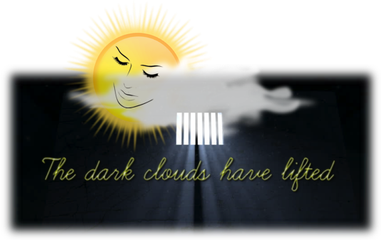 Dark Clouds Have Lifted - Black Cloud Has Lifted (535x337), Png Download
