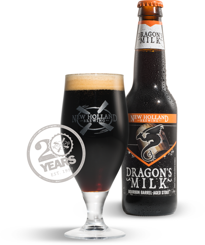 New Holland Dragon's Milk (814x973), Png Download
