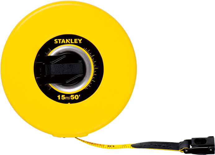 Fiberglass Blade Long Tape Rules - Stanley Long Tape (800x683), Png Download