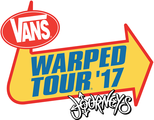 0 Vans Logo 2017 Web - Vans Warped Tour 17 (500x390), Png Download