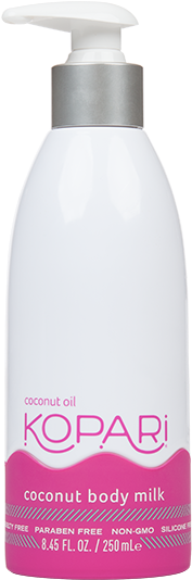 Coconut Body Milk - Kopari Coconut Body Milk (800x560), Png Download