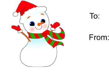 Holiday Gift Tag Png - Gift (501x286), Png Download