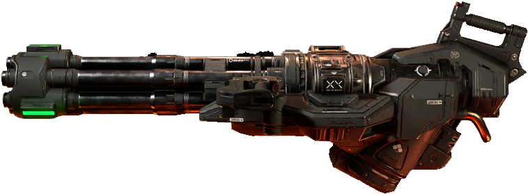 Chaingun - Assault Rifle (765x285), Png Download