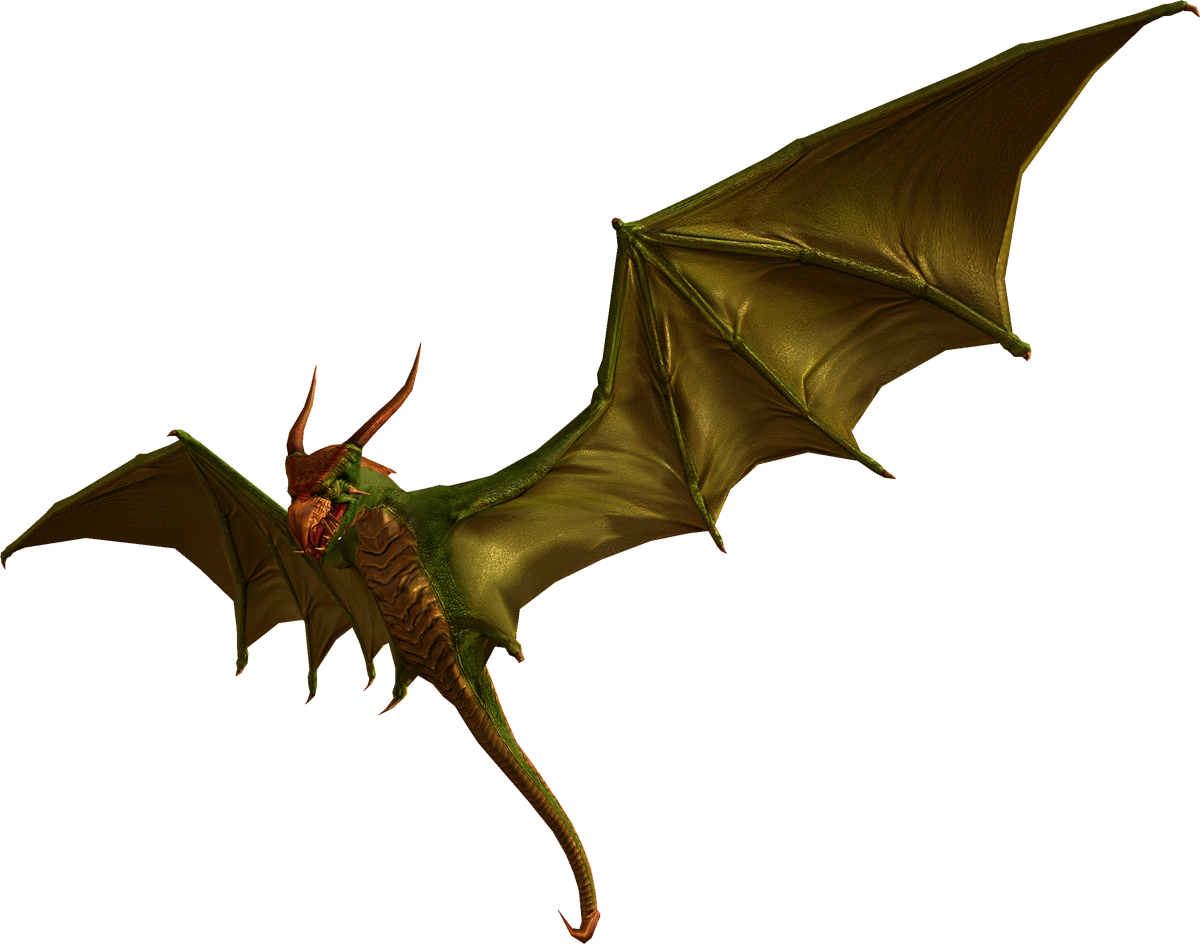 Fantasy Dragon Png Transparent Picture - Dragon Transparent (1024x806), Png Download