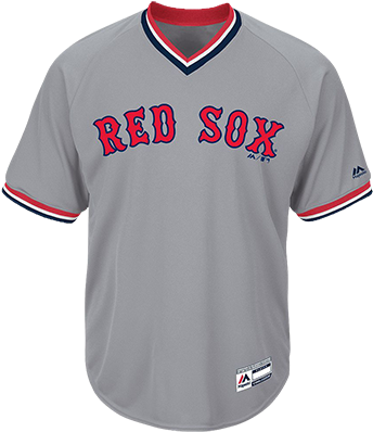 Custom Printed - Red Sox V Neck Jersey (450x450), Png Download