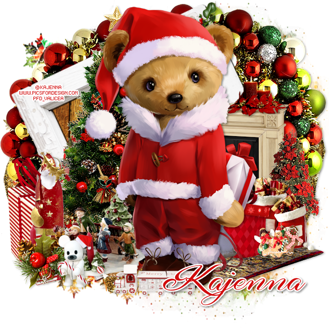 A Bear's Christmas Tag - Christmas Ornament (650x650), Png Download
