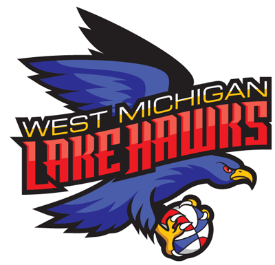 West Michigan Lake Hawks (400x385), Png Download