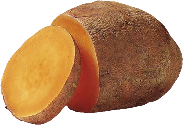 Potato Png Image - Sweet Potato (764x537), Png Download