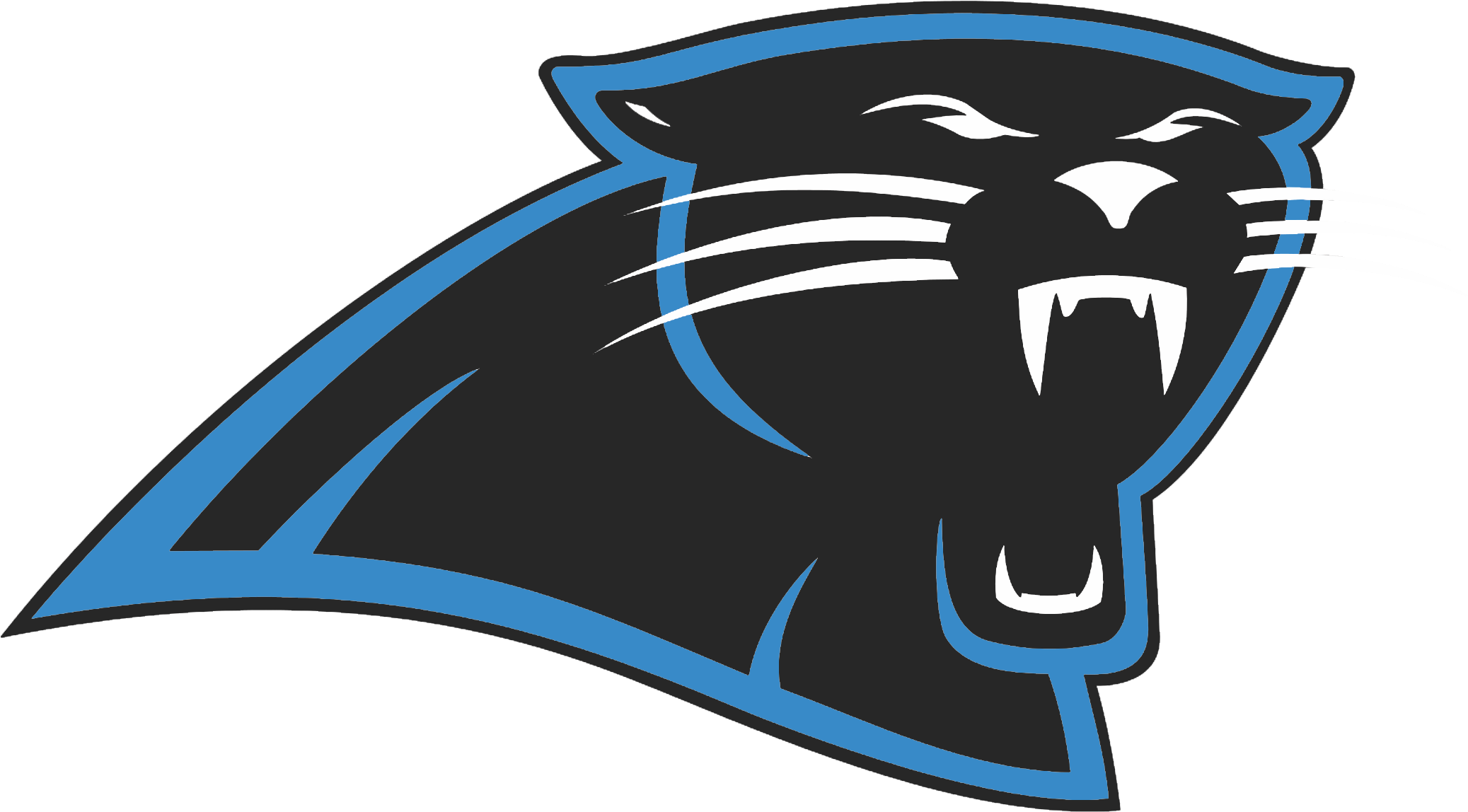 Graphic By Elizabeth Zu - Carolina Panthers Logo (2400x1439), Png Download