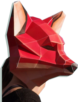 Diy Papercraft Mask - Epistory Typing Chronicles Png (400x400), Png Download