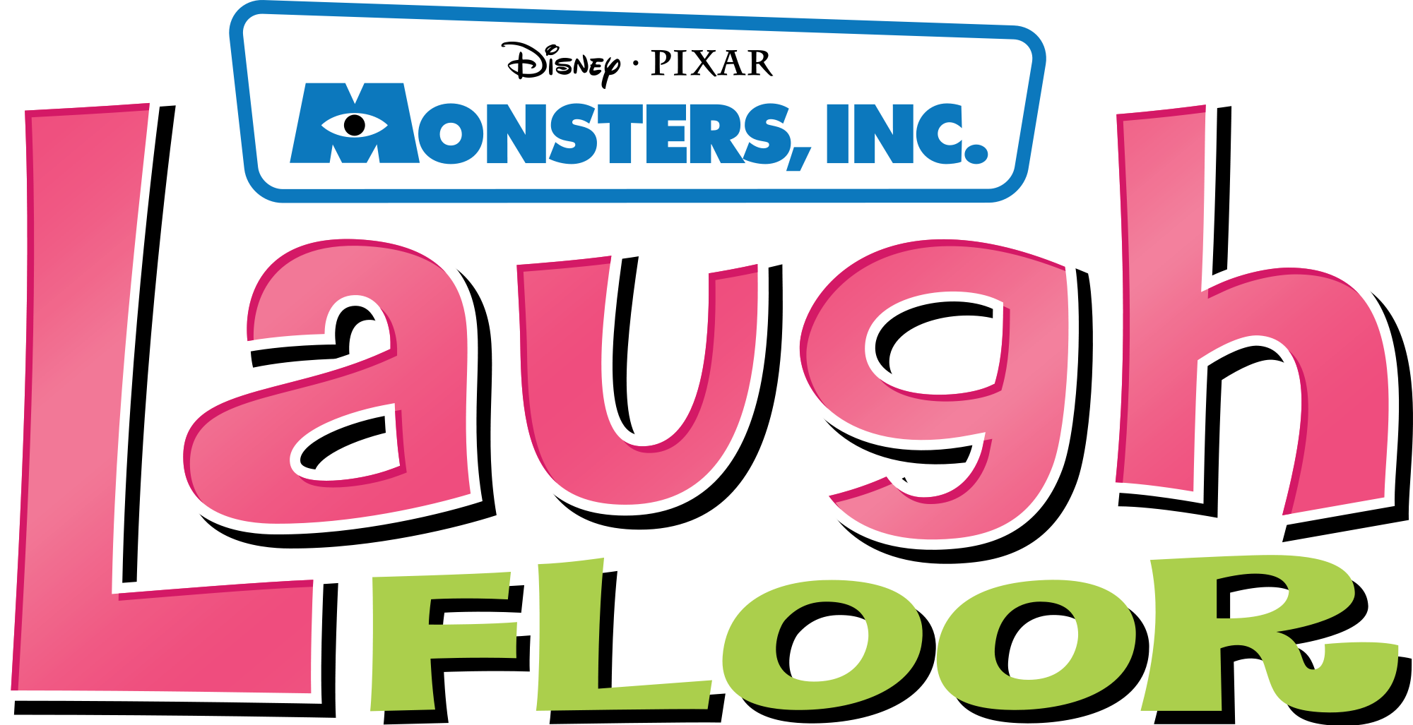 Laugh Floor Logo (2000x1027), Png Download
