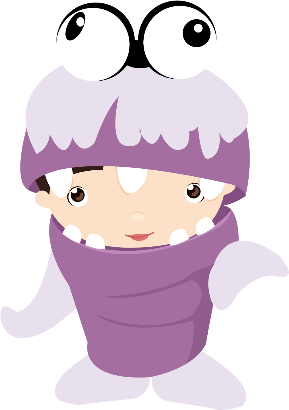 Disney Clipart Monsters Inc - Monster Inc Baby Png (1186x1600), Png Download