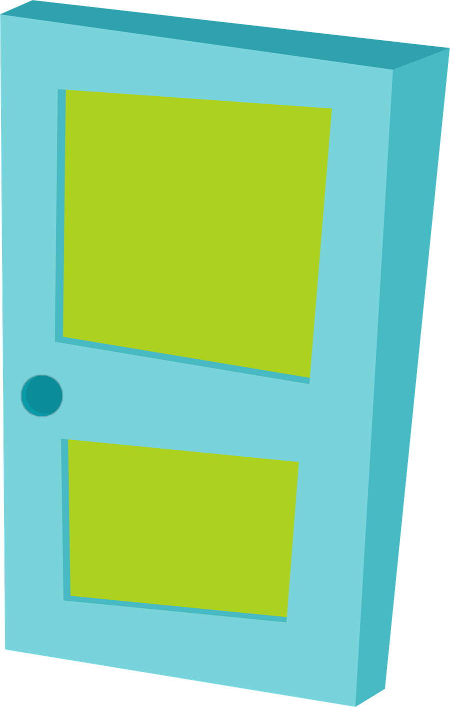 Clipart Door Monsters Inc - Monster Inc Door Clipart (900x1412), Png Download