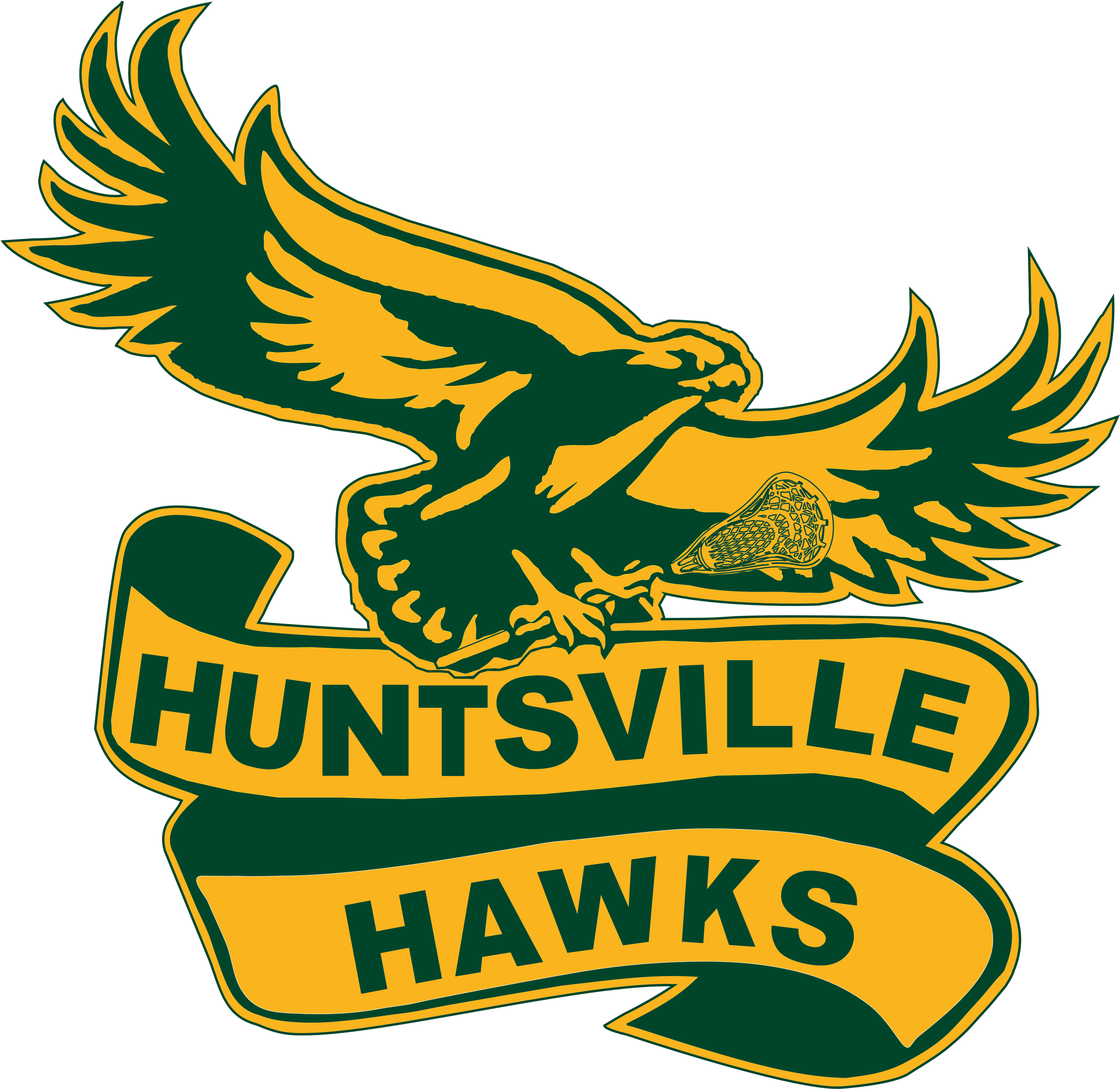 Hawks Lacrosse Registration - Huntsville Hawks (3250x3250), Png Download