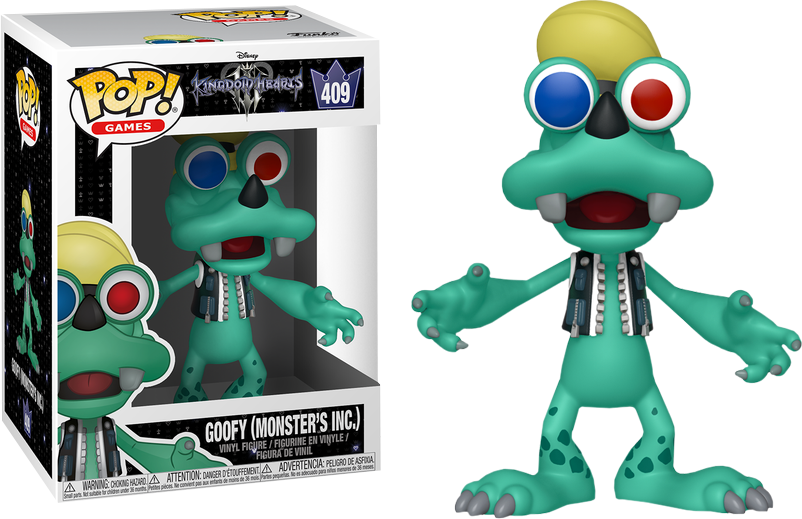 Kingdom Hearts 3 Goofy Monsters Inc - Funko Pop Kingdom Hearts 3 (802x519), Png Download