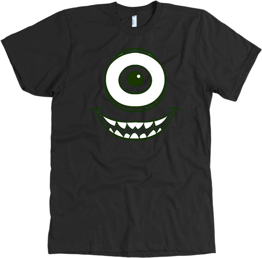 Monsters Inc Mike Wazowski T-shirt - Mr Robot Tričko (1024x1024), Png Download