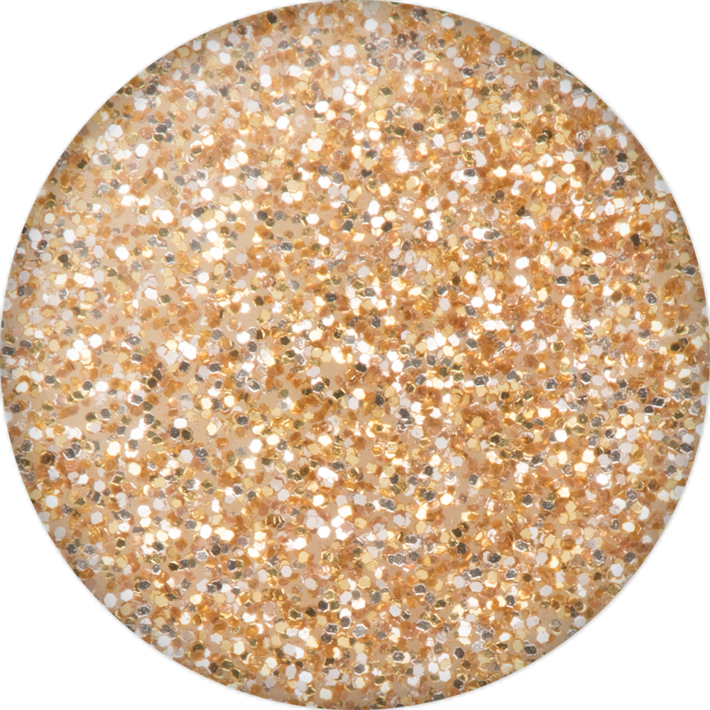 Gold Dust G219 Gel Nail Polish - Gold Glitter Dot Png (1000x1000), Png Download
