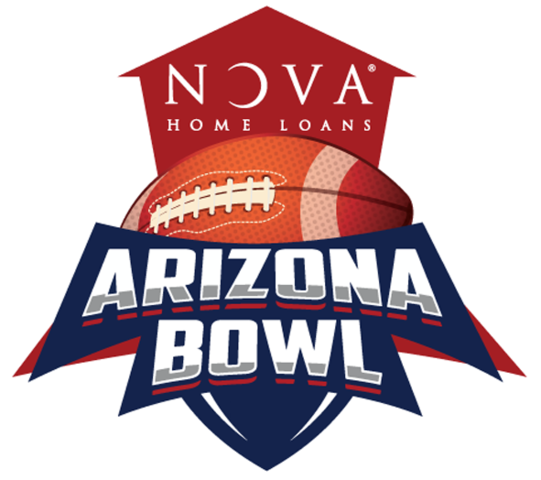 Nova Home Loans Arizona Bowl Moved Up A Day - 2017 Arizona Bowl Logo (541x480), Png Download
