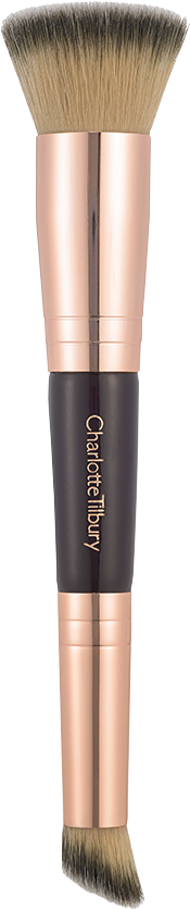 Hollywood Complexion Brush - Charlotte Tilbury Hollywood Beauty Light Wand (745x945), Png Download
