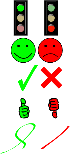Small - Gif Right And Wrong (270x590), Png Download