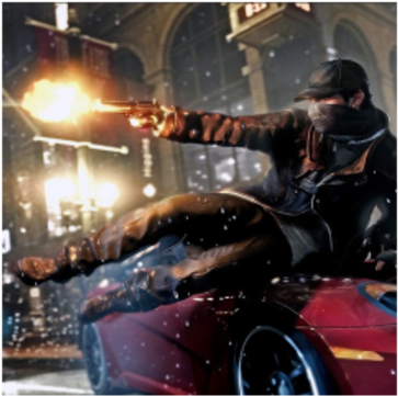 1-watchdogsdated - Watch Dogs Video Game 24x18 Print Poster (1200x675), Png Download