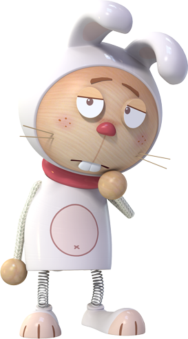 Hopparoo-wrong - Tickety Toc Hopparoo Angry (273x491), Png Download