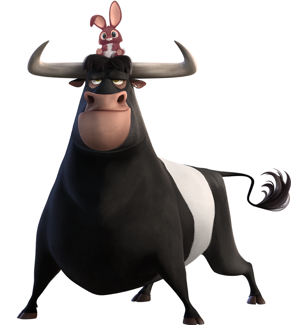 Bull Bunny Render - Ferdinand Png (1013x1110), Png Download