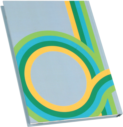 Four-color, Litho, Soft Touch Matte Lamination, Embossing, - Circle (952x617), Png Download