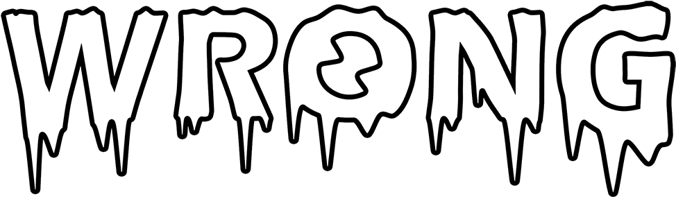 Wrong Festival Are Extremely Pleased To Announce Their - Line Art (1000x307), Png Download
