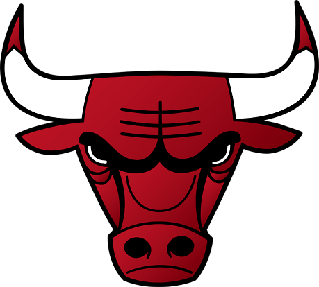 2015 16 Single Game Tickets Chicago Bulls - Chicago Bulls Head Png (459x414), Png Download