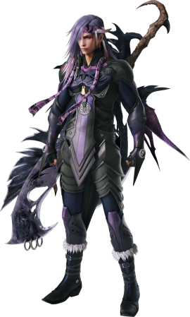 Bahamut Human Form - Caius Ballad (270x449), Png Download